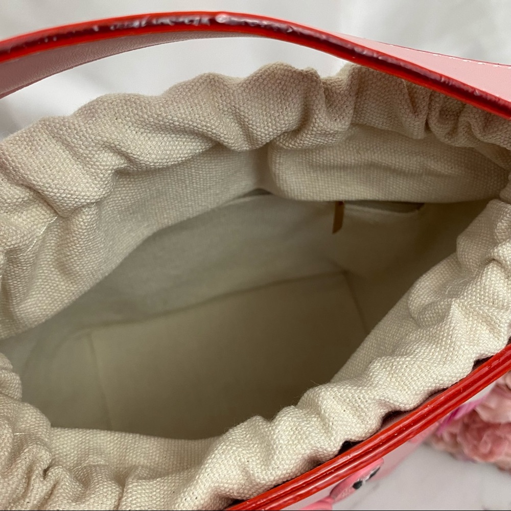 Beautiful Pink Flamingo Crossbody Bucket Purse - Picture 9 of 16